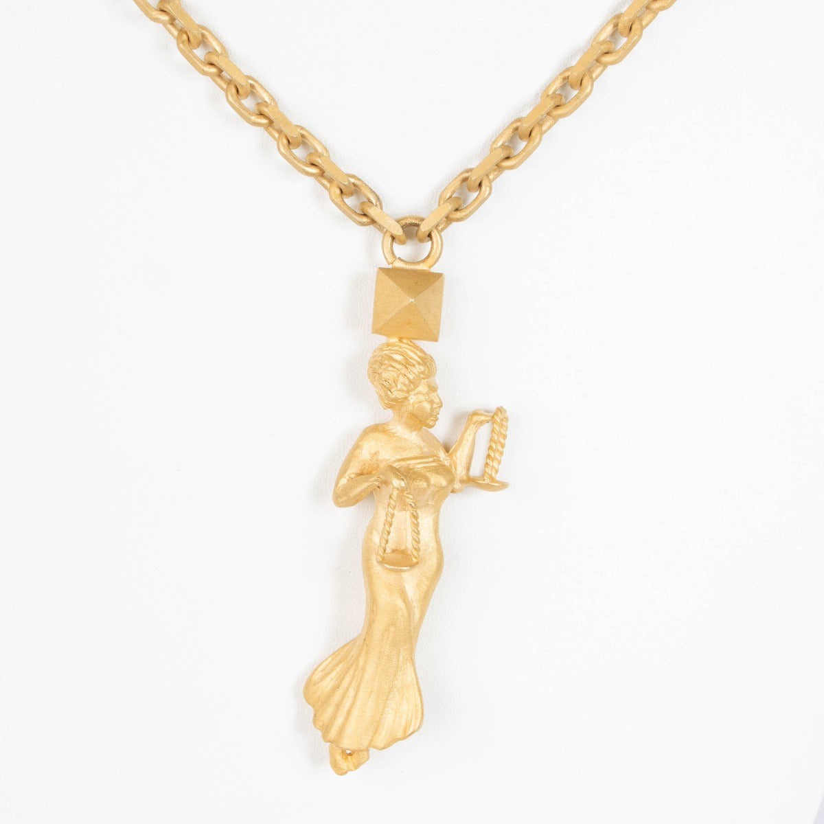 Shop this 100% authentic Valentino Garavani Gold Libra Necklace at labellov.com.