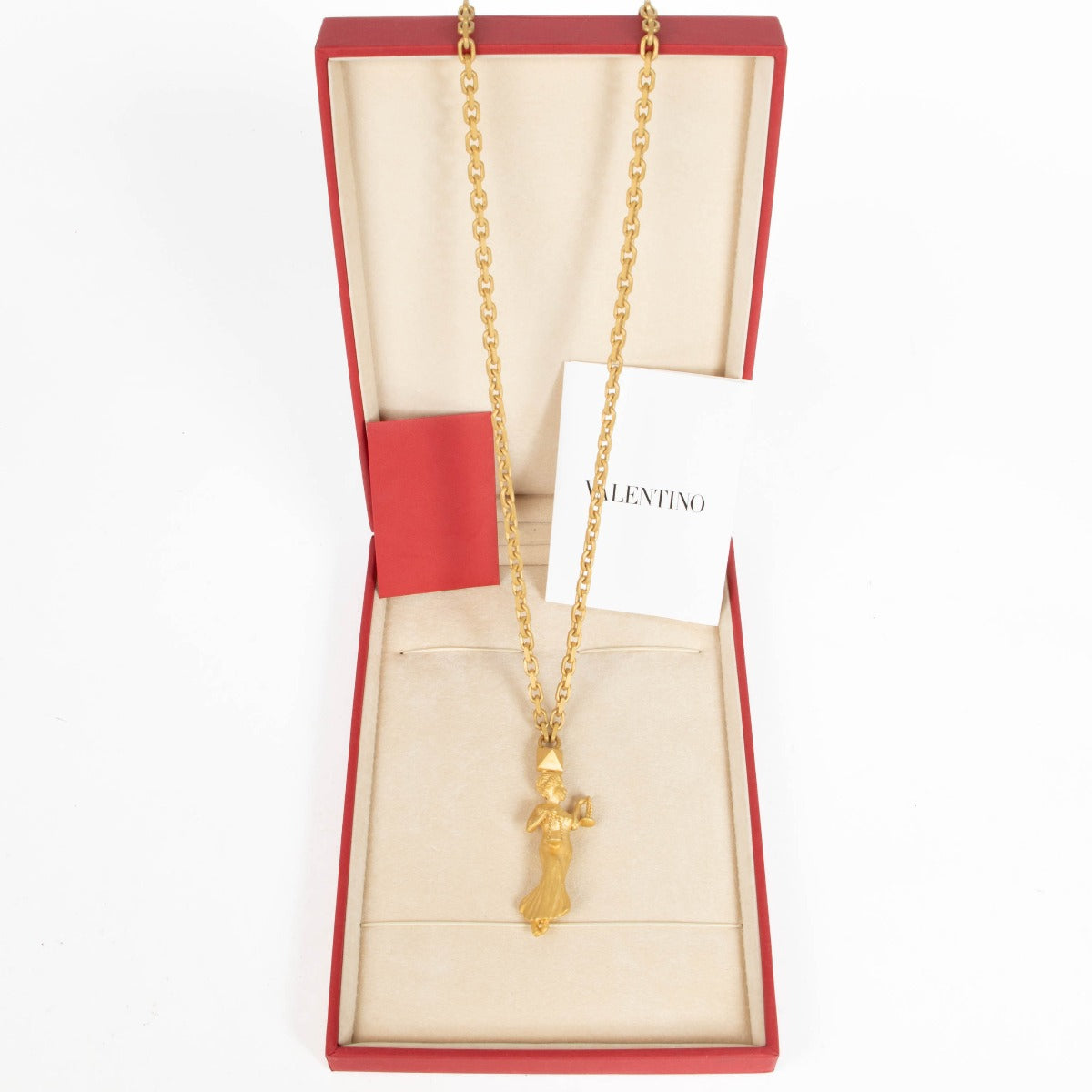 Shop this 100% authentic Valentino Garavani Gold Libra Necklace at labellov.com.