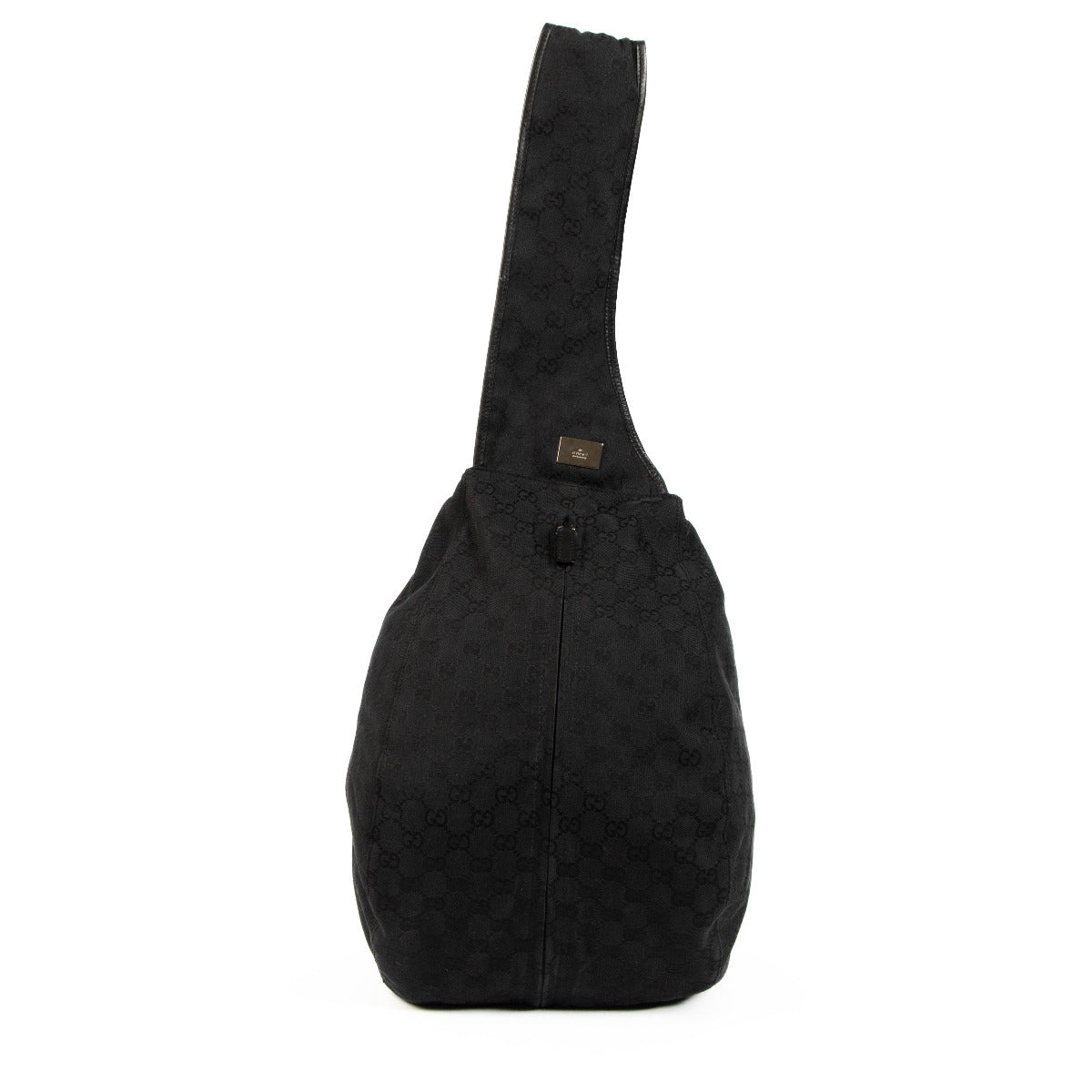 Gucci Black GG Canvas Backpack