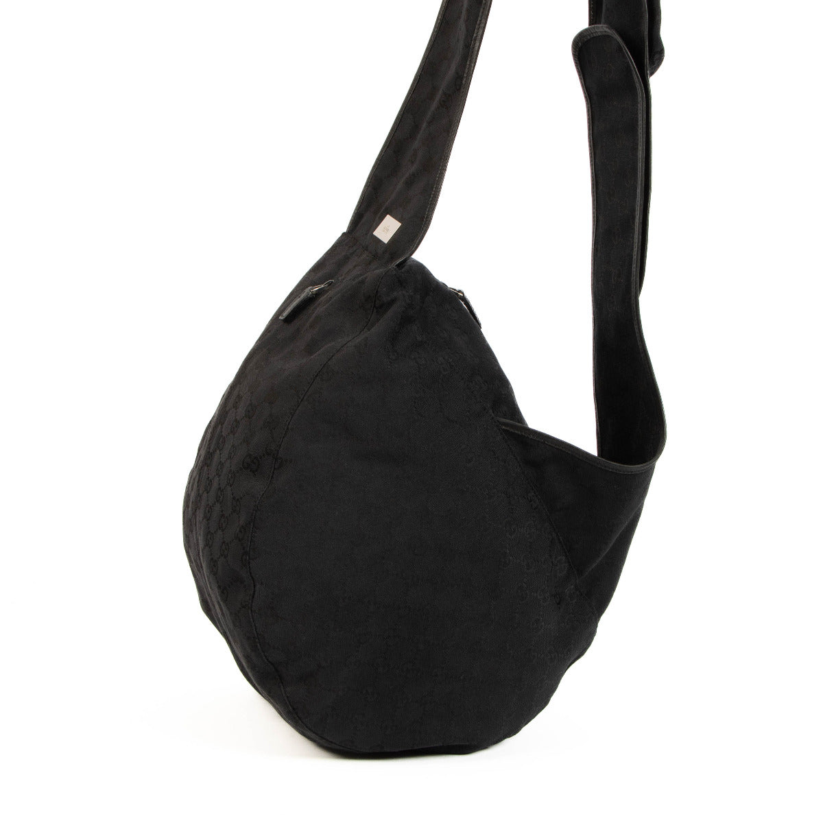 Gucci Black GG Canvas Backpack
