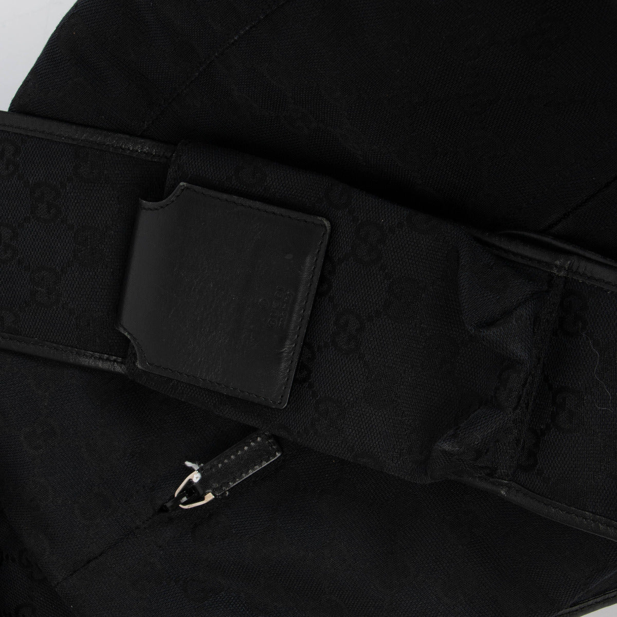 Gucci Black GG Canvas Backpack