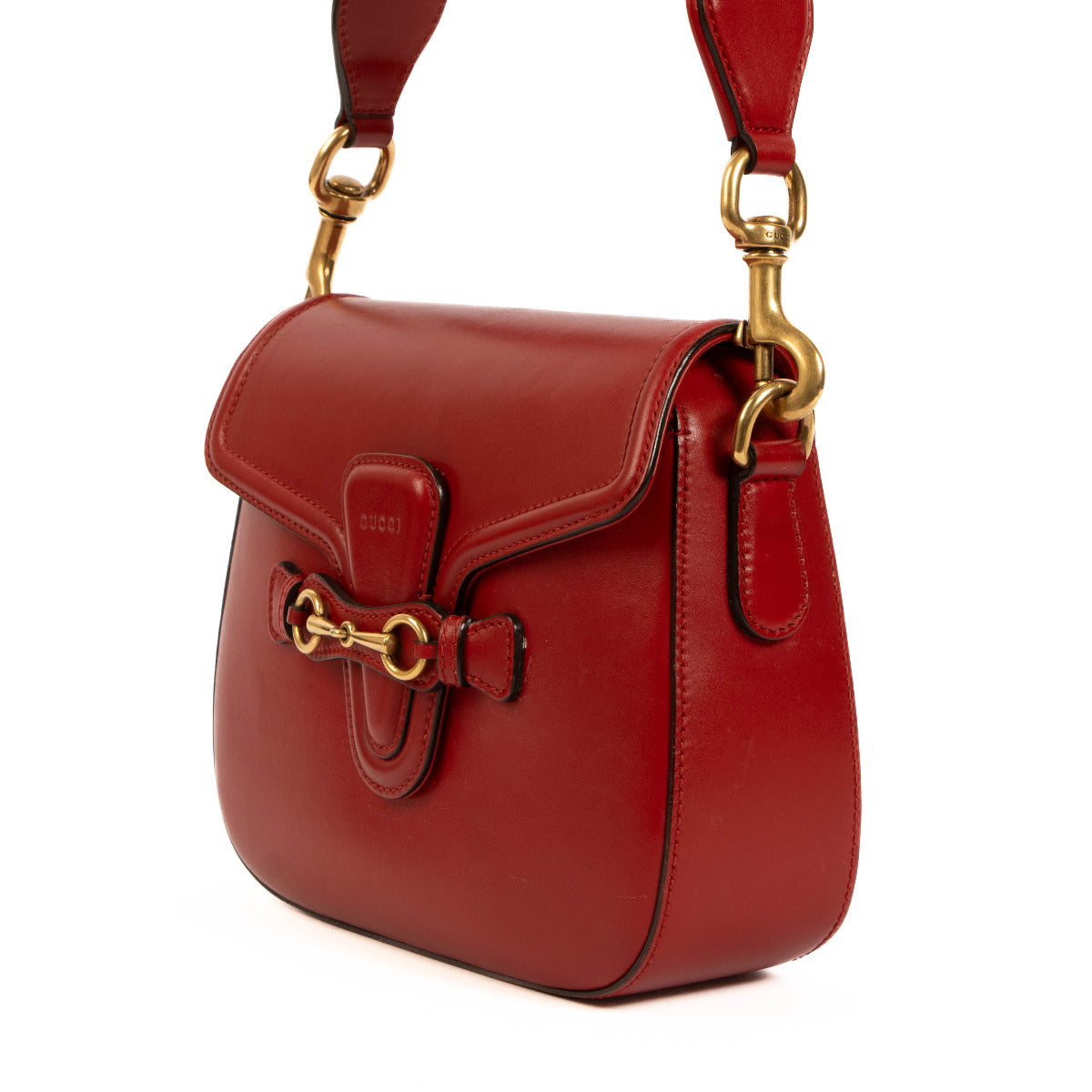 Gucci Arli Red Leather Bag available for the best price at Labellov secondhand luxury in Antwerp We buy and sell your preloved and brand new designer bags.