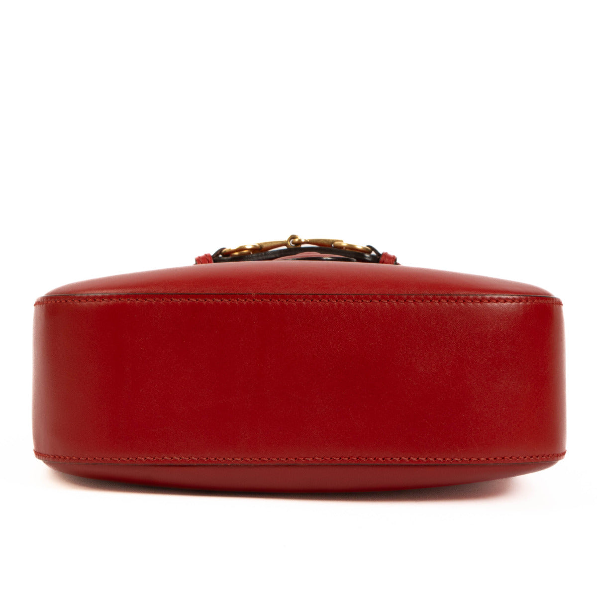 Sac Lady Web en cuir rouge Gucci