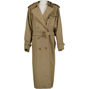 Burberry Vintage Beige Long Trench Coat
