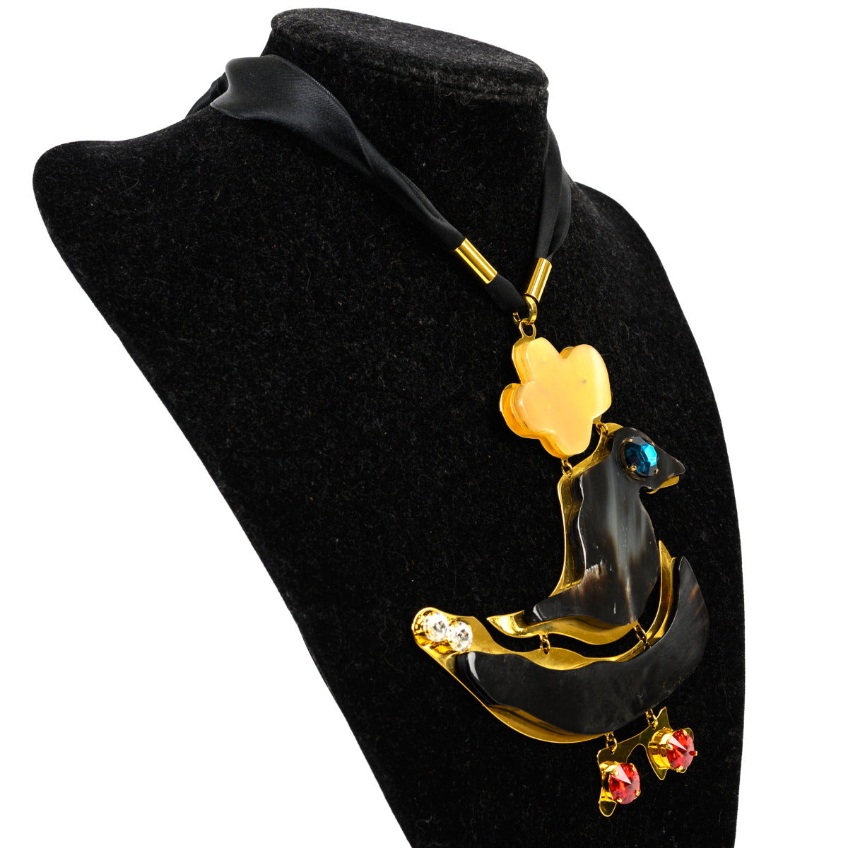 Shop safe online 100% authentic second hand Marni Duck Charm Necklace in very good condition at Labellov in Antwerp.