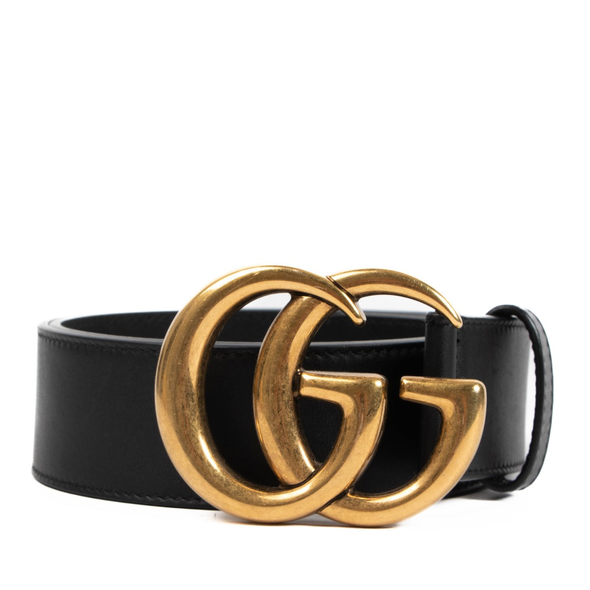 Gucci Black GG Marmont Belt