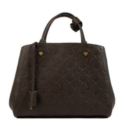 Louis Vuitton Terre Monogram Empreinte Montaigne MM Bag