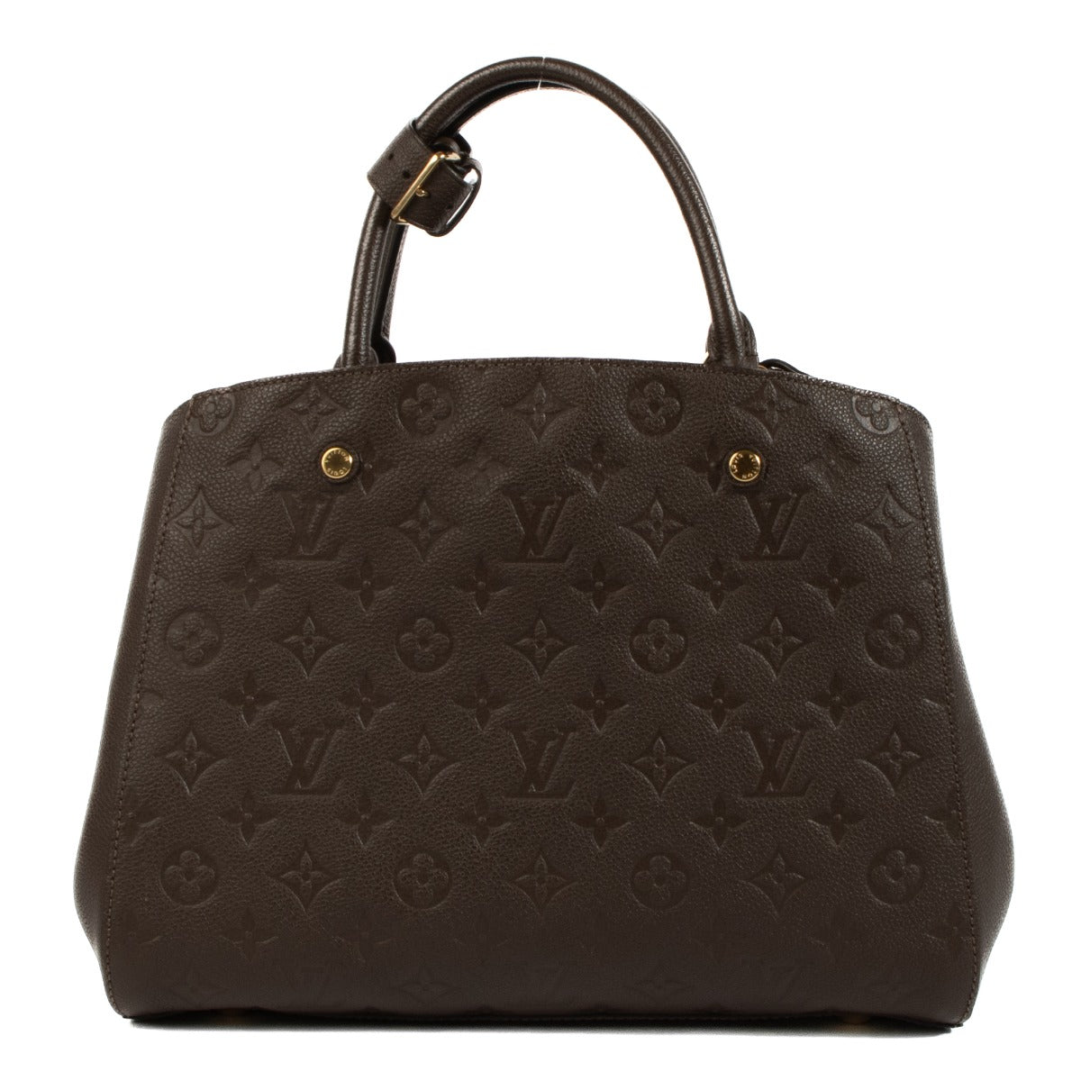 Louis Vuitton Terre Monogram Empreinte Montaigne MM Bag