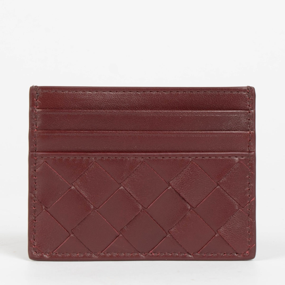 Authentic brand-new Bottega Veneta Barolo Intrecciato Card Holder on Labellov.com