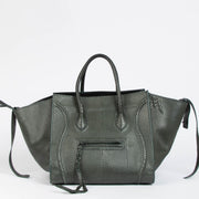 Authentic pre-loved Celine Green Python Medium Phantom Luggage Bag on Labellov.com