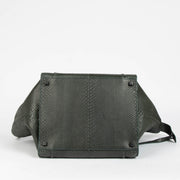 Authentic pre-loved Celine Green Python Medium Phantom Luggage Bag on Labellov.com