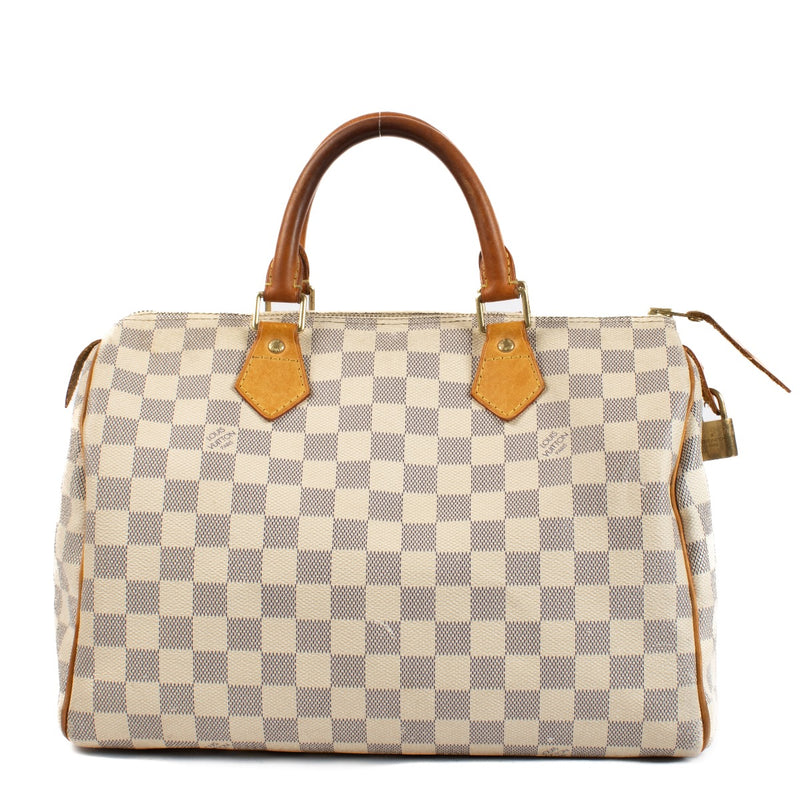 shop 100% authentic second hand Louis Vuitton Damier Azur Speedy 30 on Labellov.com