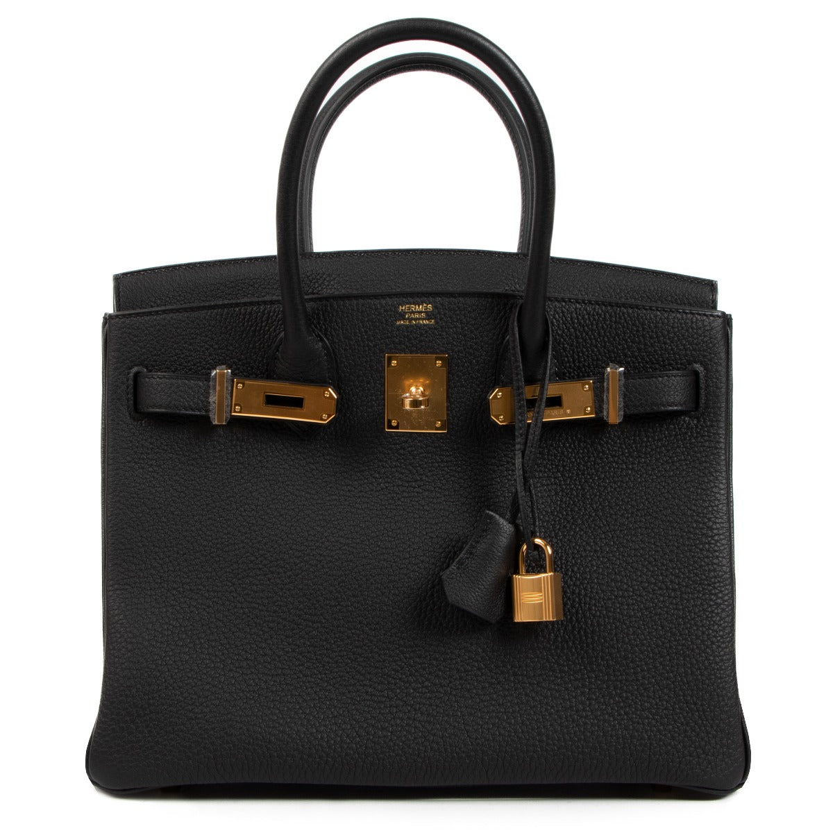 achetez seconde main Hermes Birkin 30 Noir Veau Togo chez www.labellov.com