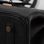 achetez seconde main Hermes Birkin 30 Noir Veau Togo chez www.labellov.com