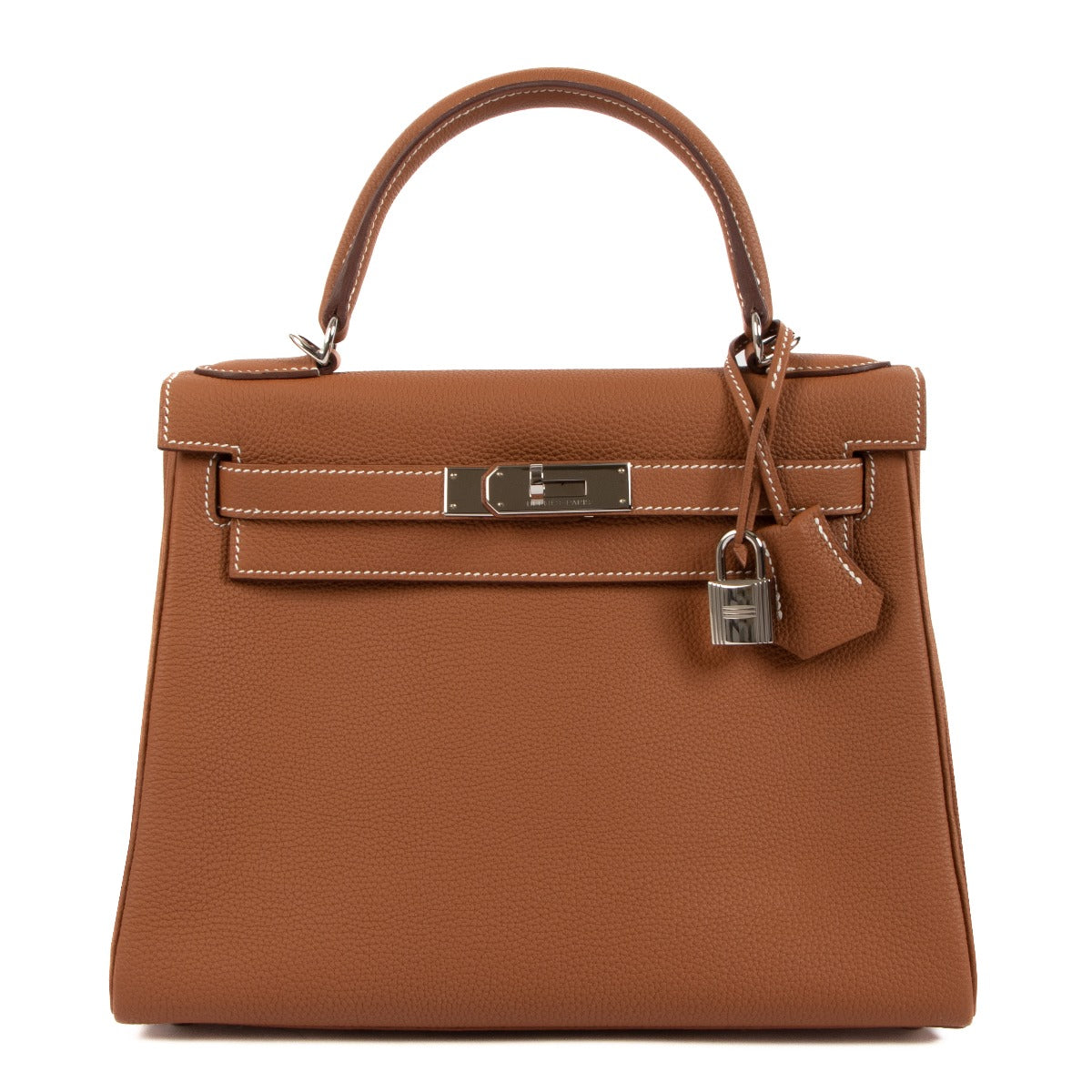 Hermès Kelly 28 Gold Togo Palladium Hardware