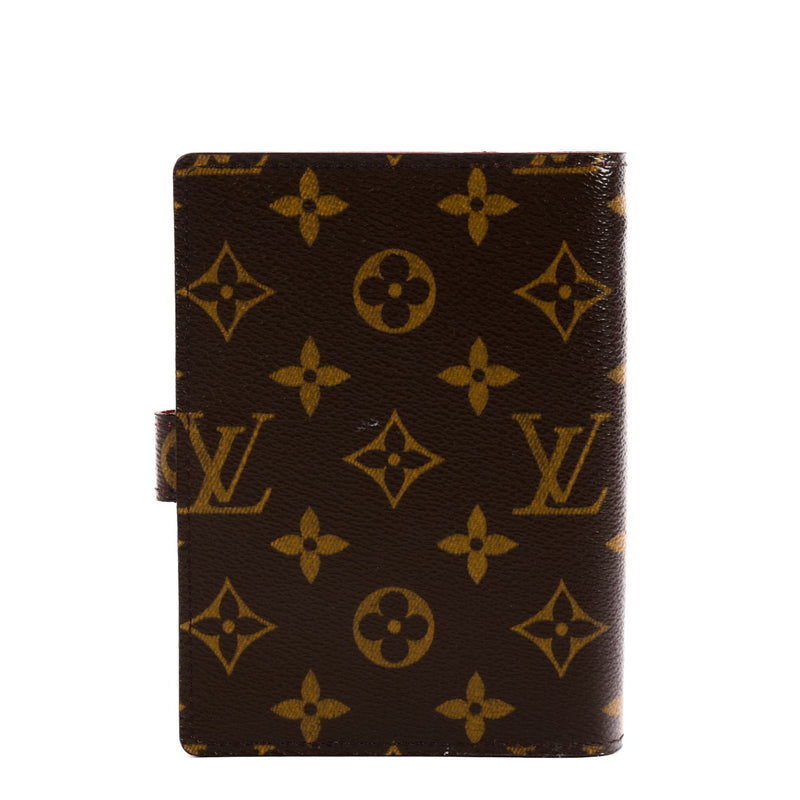 Louis Vuitton Monogram Groom Kleine Ring Agenda Omslag