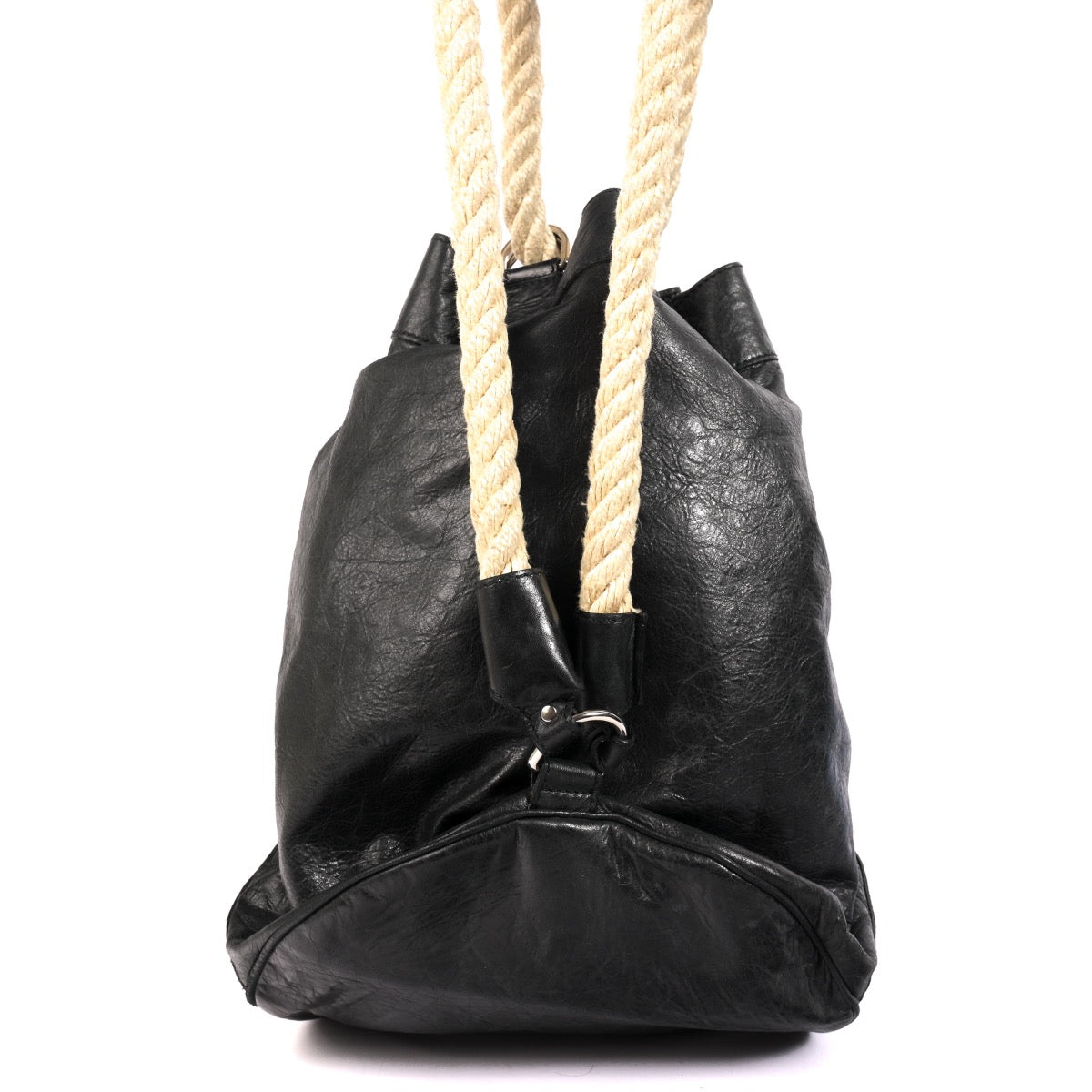 Shop an authentic second hand Balenciaga Black Leather Backpack on Labellov.com