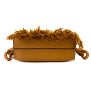 veilig online shoppen bij labellov vintage mode webshop met loewe flamenco caramel flap tas