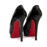 christian louboutin black patent bianca pumps now for sale at labellov vintage fashion webshop belgium