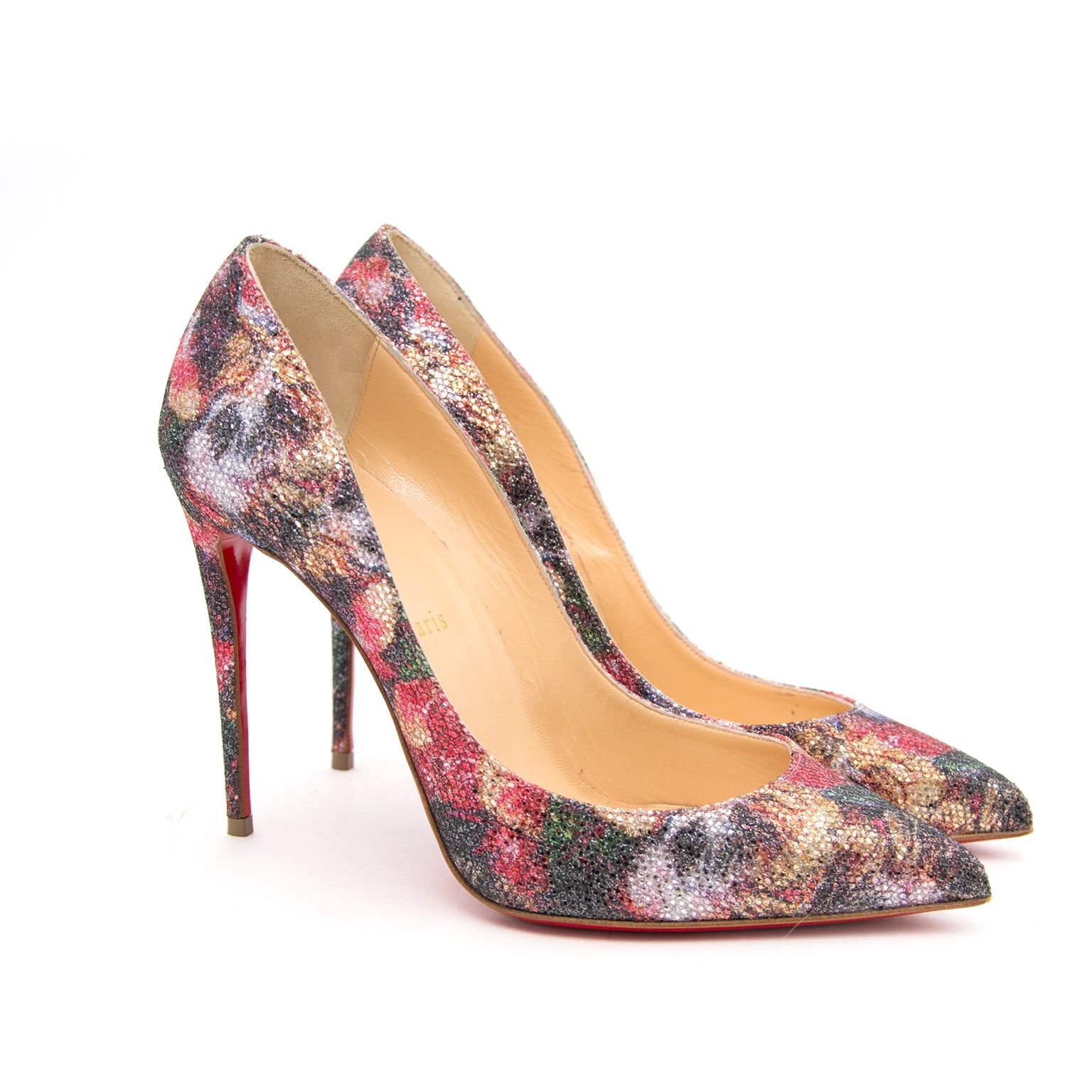 Christian Louboutin Pigalle Follies Crystal Finish kopen en verkopen aan de beste tarieven van 2017