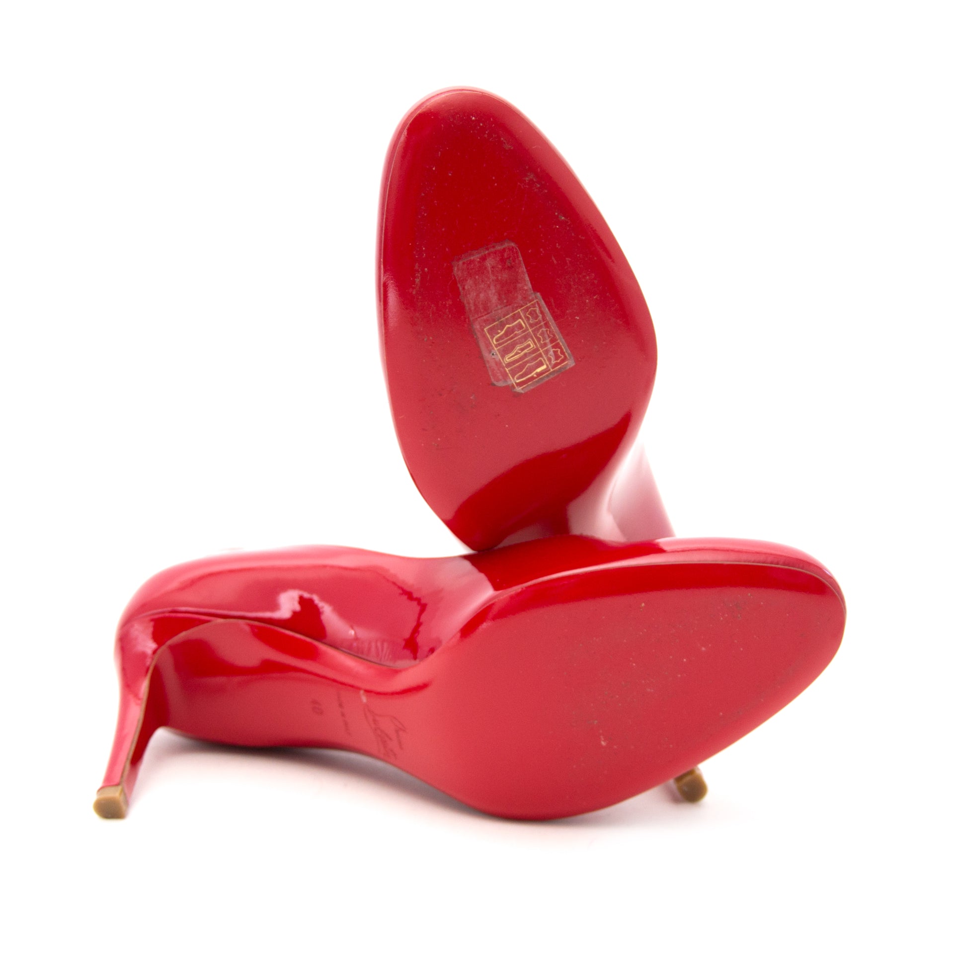 looking for the perfect new years eve pump ? Louboutin Patent Red Simple Pump