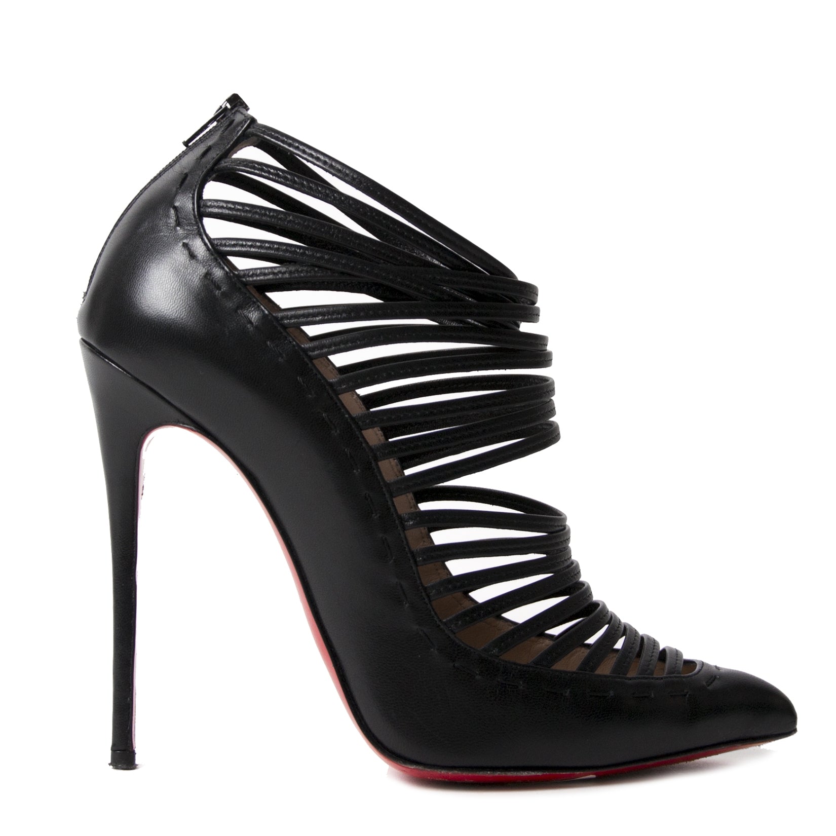 Escarpins Christian Louboutin noirs 'Gortik' - Taille 37,5