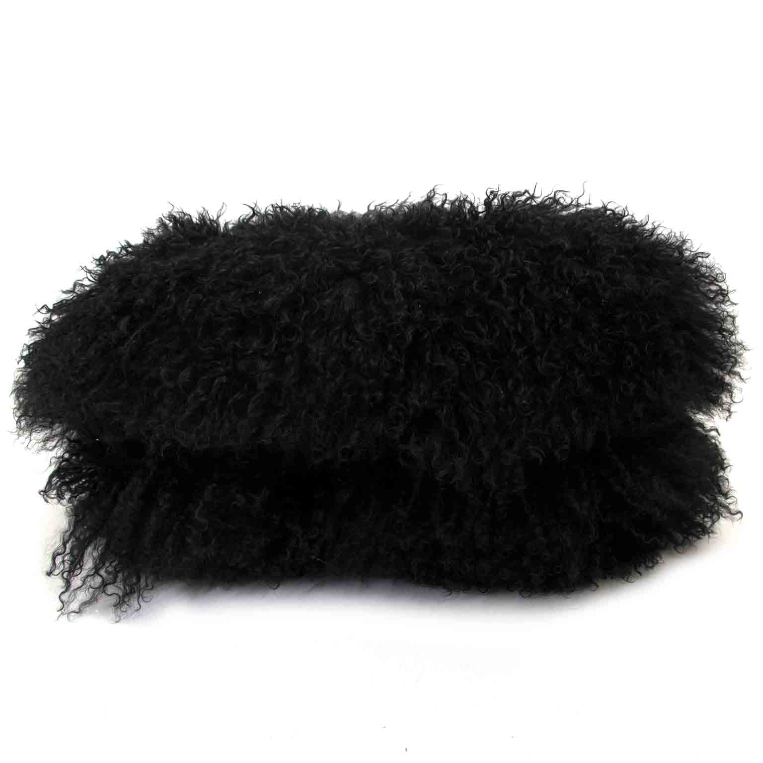 christian louboutin sybil nappa mongolian sheep shoulder bag now for sale at labellov vintage fashion webshop belgium