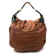 koop online jou tweedehands Louis Vuitton Limited Edition 'Masala' Brown Epices Monogram Leather 'Kalahari GM' Shoulder Bag