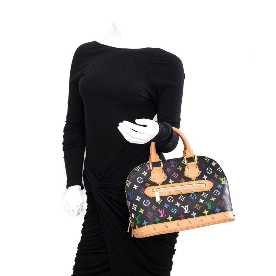 comme neuf limité koop online tweedehands 100% authentieke Louis Vuitton Monogram Boutie Bag