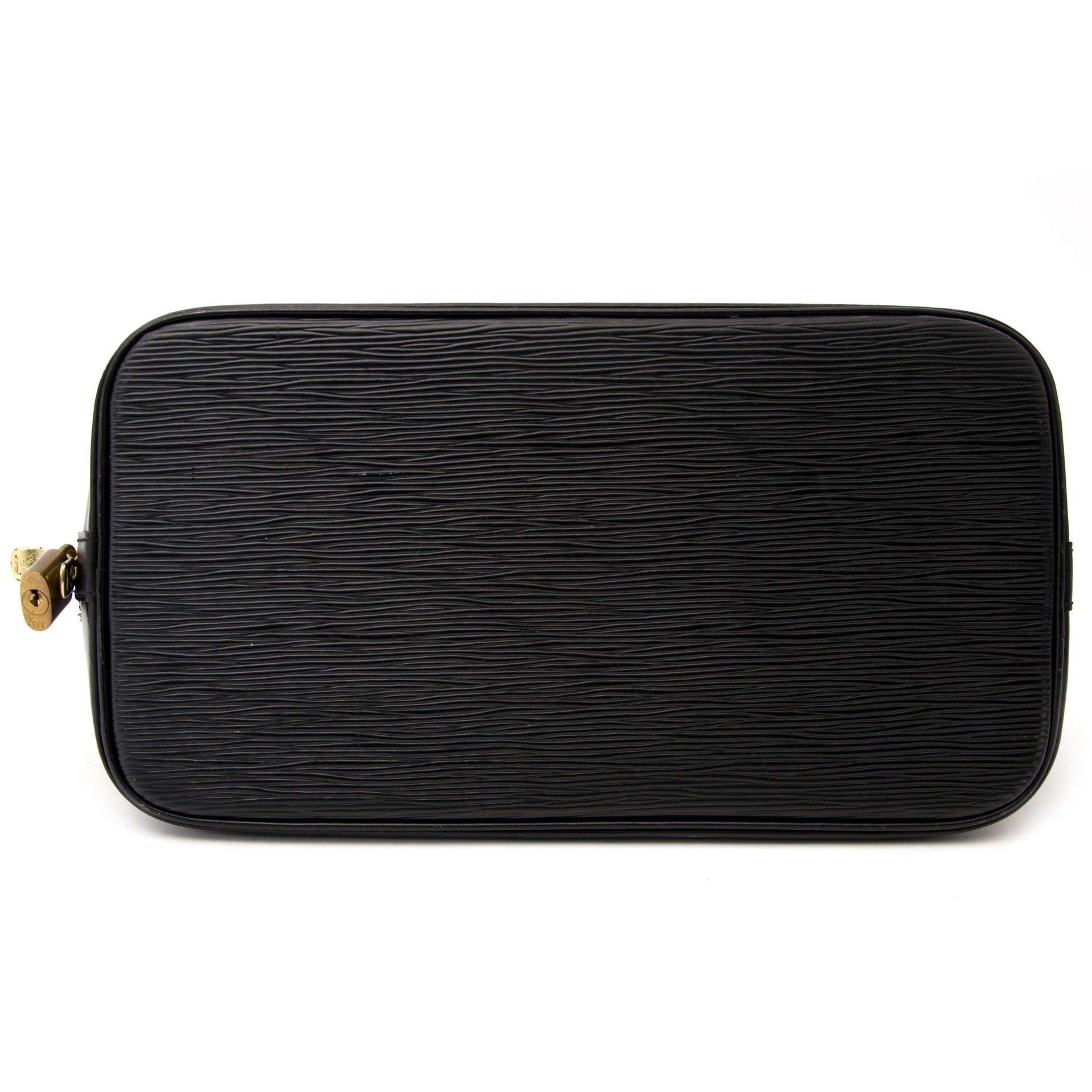Buy your authentic Louis Vuitton Epi Black Alma PM for the best price available online