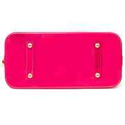 Achetez un authentique Louis Vuitton Alma sac d'occassion dans un couleur fuchsia à la mode (Rose Indien) en vernis pour le bon prix chez LabelLOV. mode, fashion, Anvers acheter faire du shopping, payer en toute securité en ligne