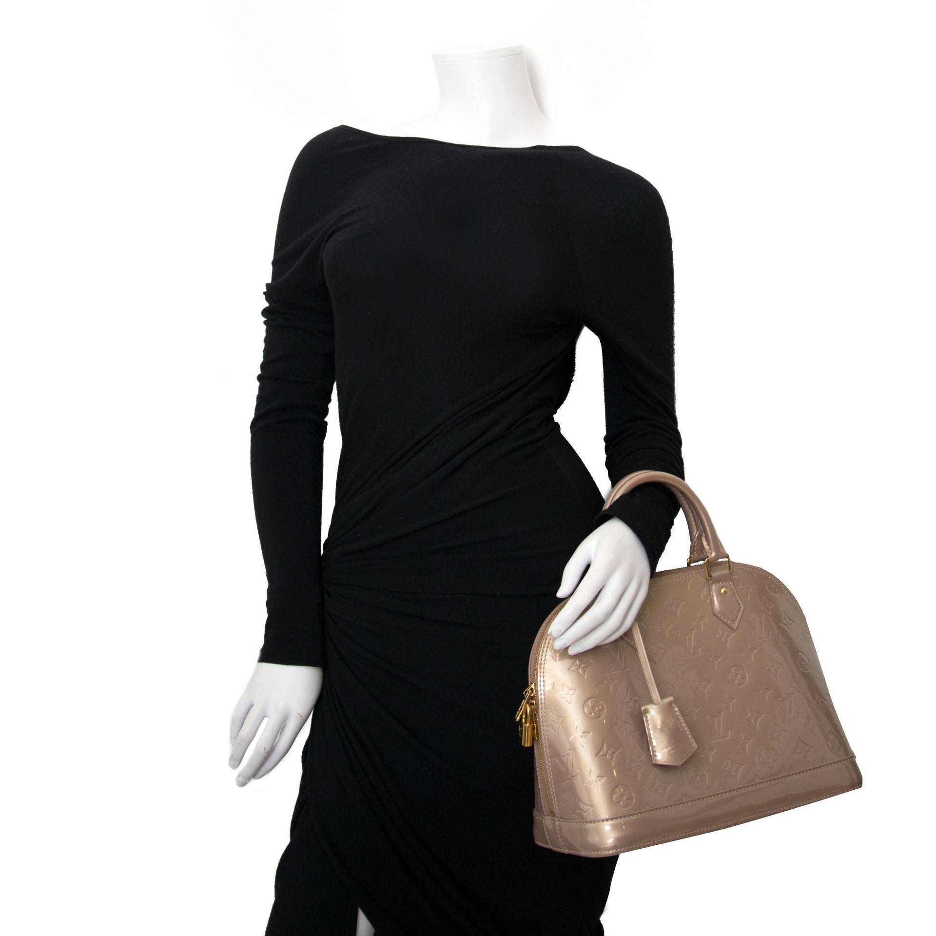 louis vuitton monogram beige alma now online at labellov.com for the best price