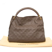 koop veilig online of in boetiek antwerpe tweedehands Louis Vuitton Taupe Artsy Bag