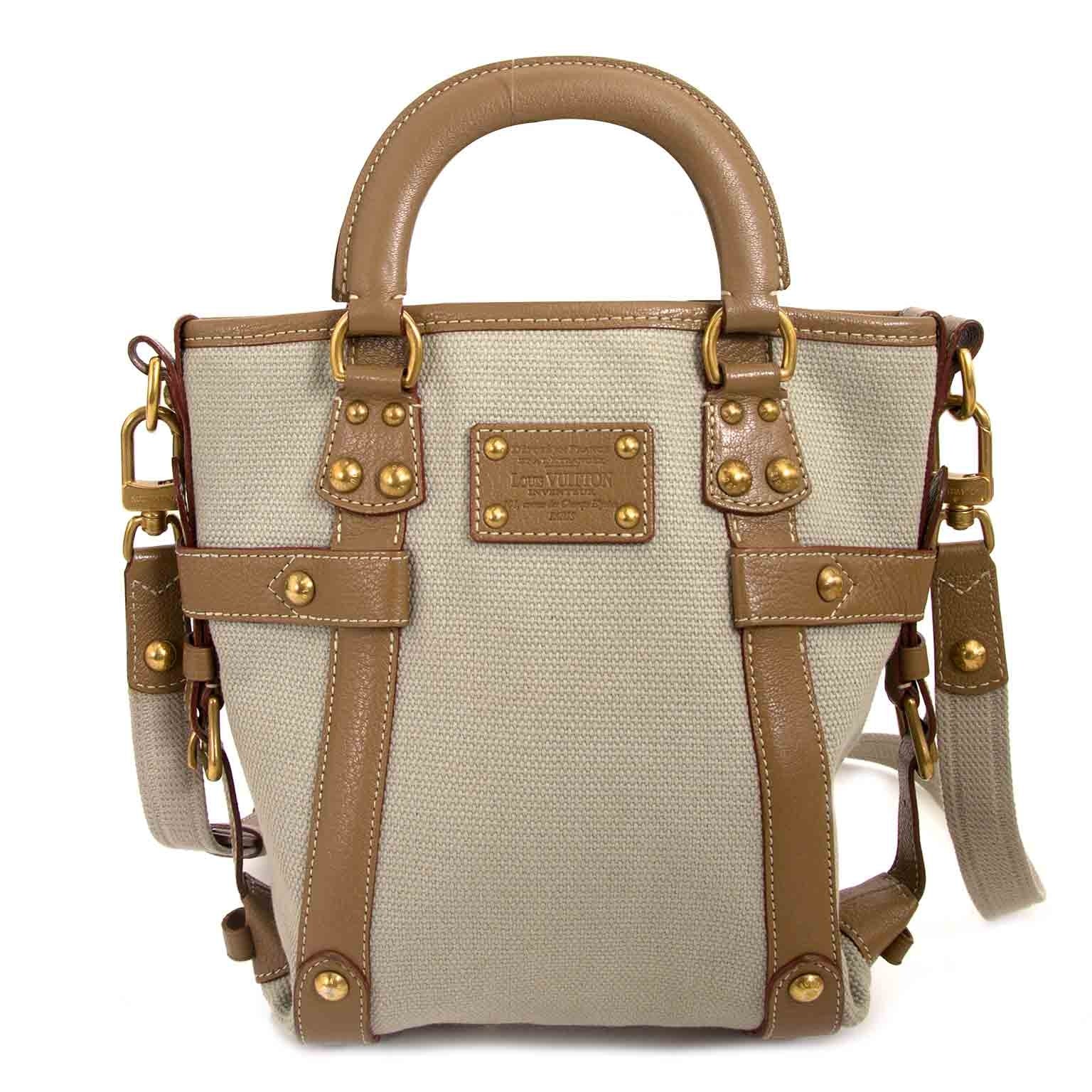 Louis Vuitton Limited Edition Trianon Poids Plume Tote Bag now for sale at labellov vintage fashion webshop belgium