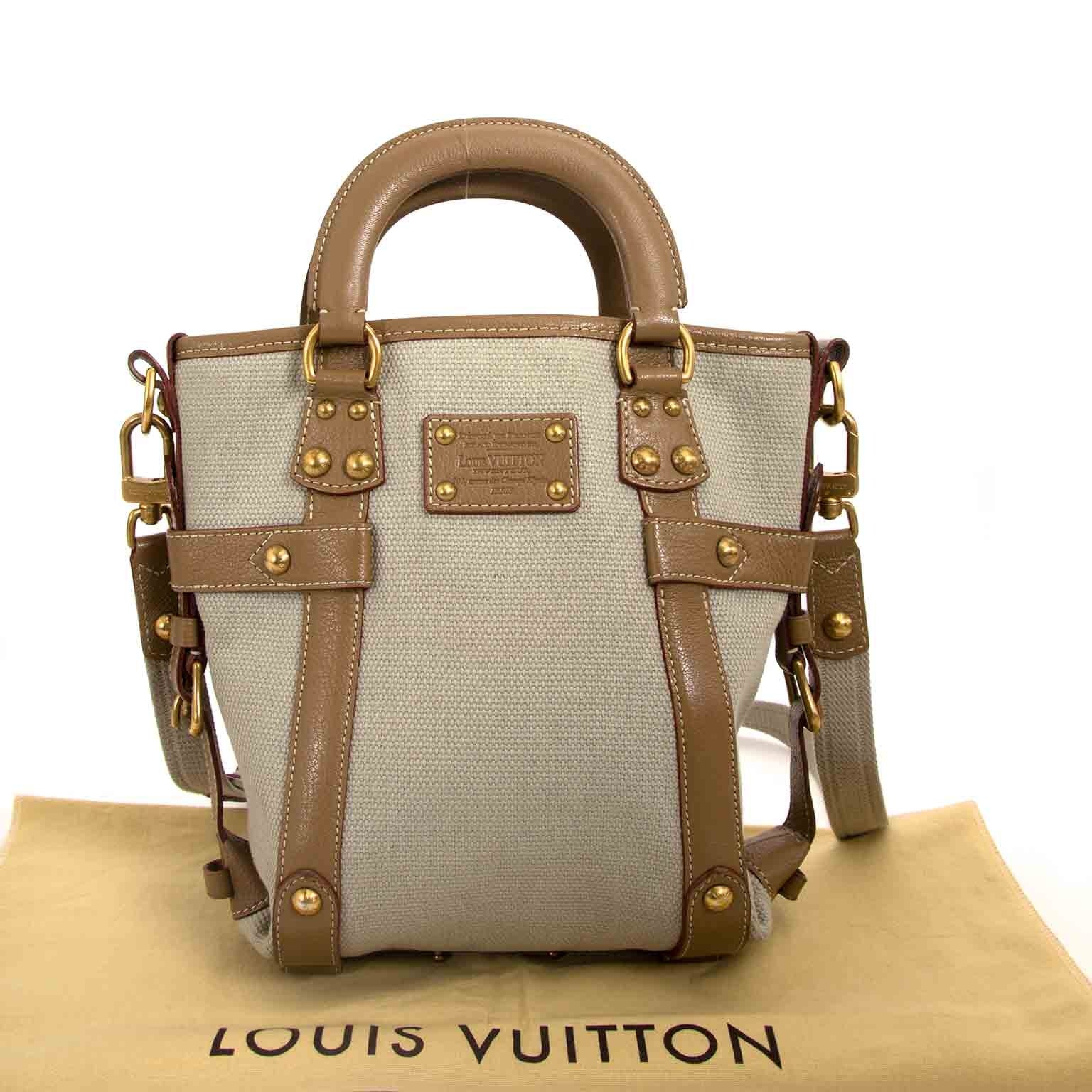 Louis Vuitton Limited Edition Trianon Poids Plume Tote Bag now for sale at labellov vintage fashion webshop belgium