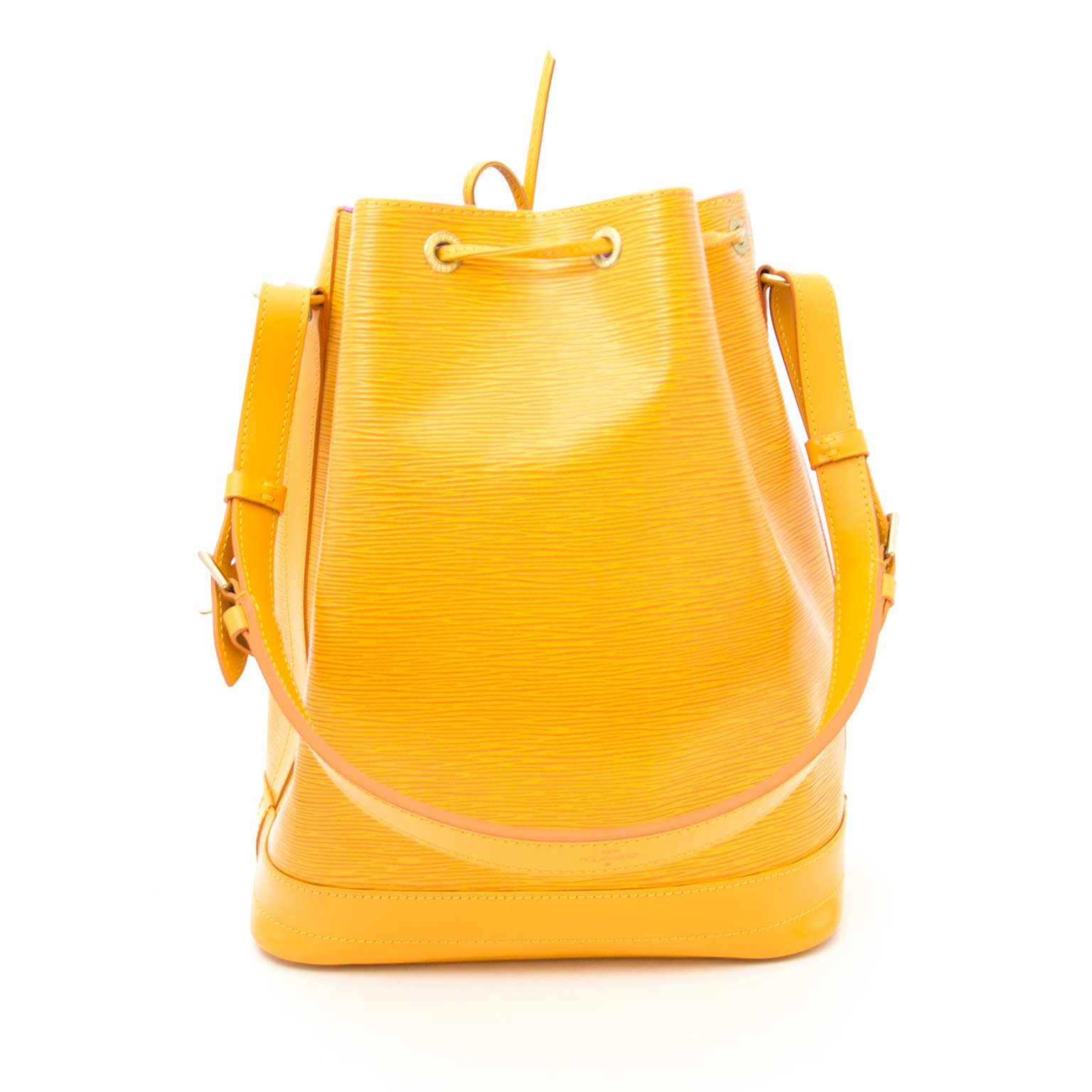 Acheter secur en ligne votre sac a mains Louis Vuitton Big Noé GM Epi Leather Shoulder Bag