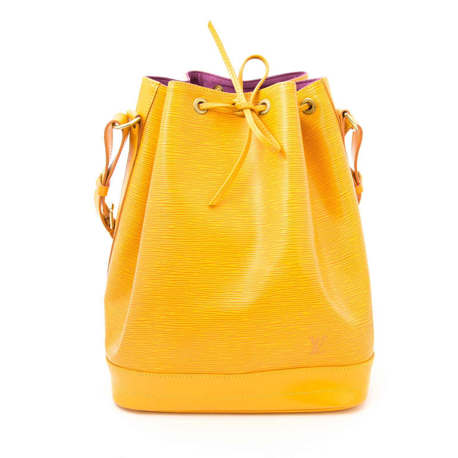 Louis Vuitton Big Noé Yellow Epi Leather Shoulder Bag