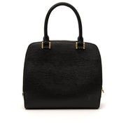 Worldwide shipping on designer handbags such as Louis Vuitton Black Epi Leather Handbag online at Labellov