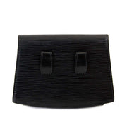 louis vuitton black epi leather belt bag now for sale at labellov vintage fashion webshop belgium