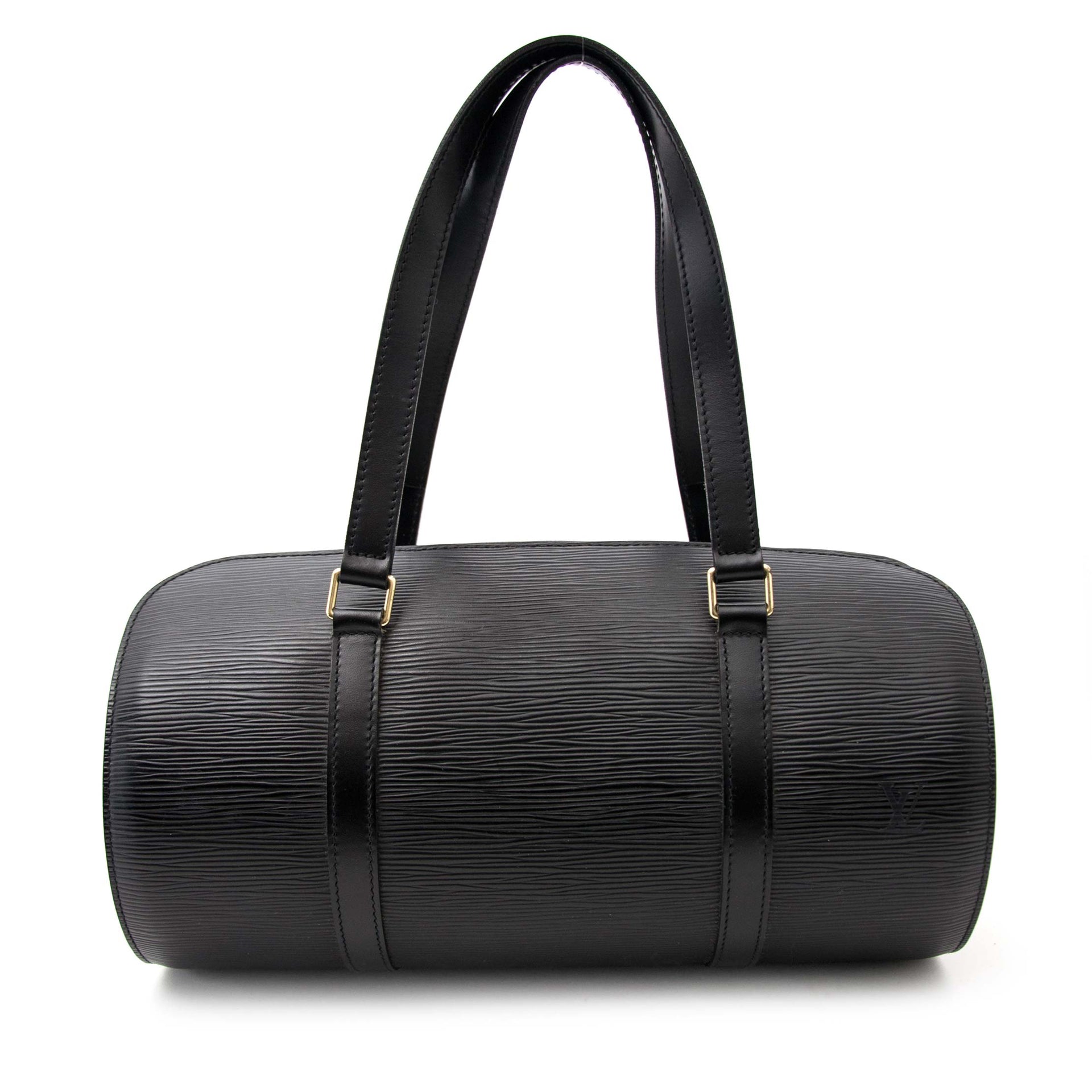 Louis Vuitton Black Epi Papillon NM for sale at Labellov Antwerp