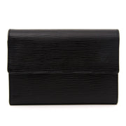 Louis Vuitton Black Epi Wallet for the best price online with secure shipping on Labellov
