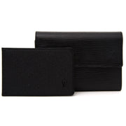 Louis Vuitton Black Epi Wallet te koop in Antwerpen, België en wereldwijd aan de beste prijs