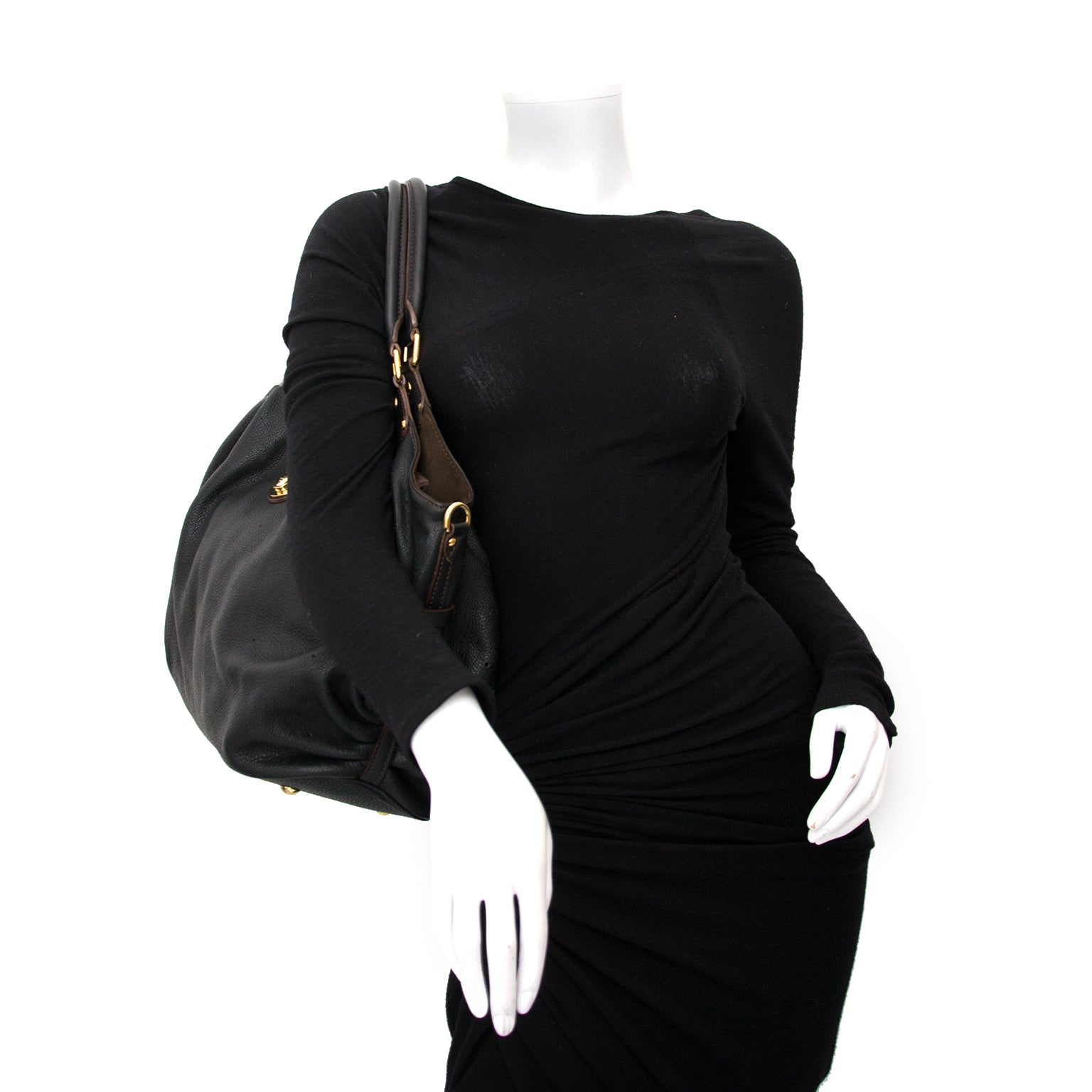 acheter en ligne pour le meilleur prix Louis Vuitton Black Mahina Bag