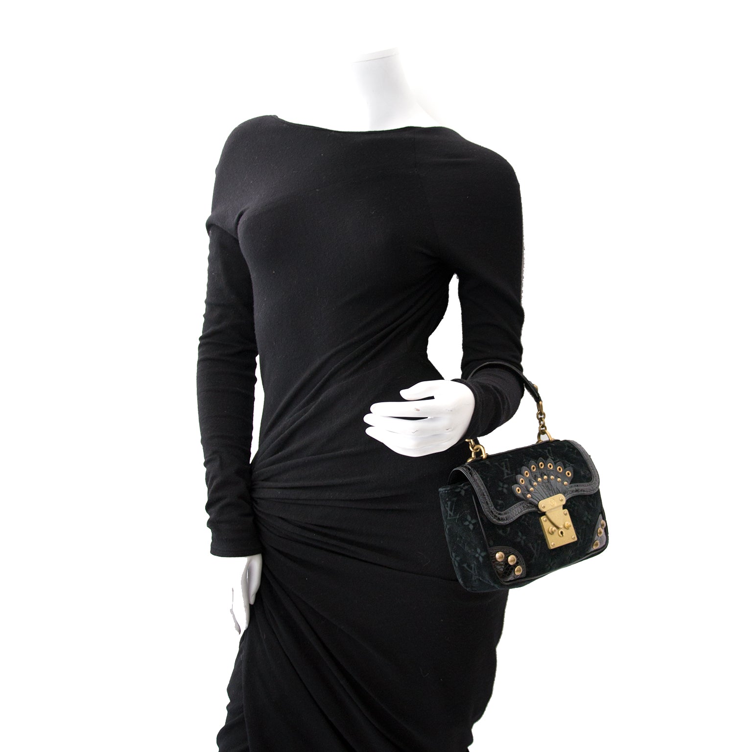 Acheter sans risque le Louis Vuitton Velour Irvine sac à main sur www.labellov.com au meilleur prix