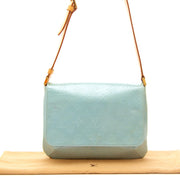 Looking for a designer handbag? Louis Vuitton Vernis Epi Thompson Street Baby Blue