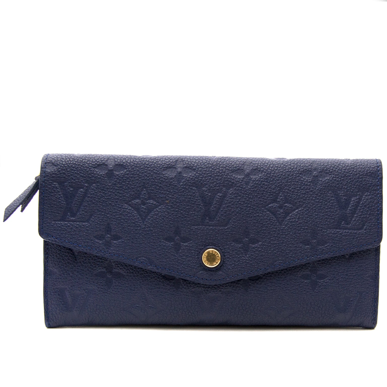 acheter en ligne pour le meilleur prix Louis Vuitton Curieuse Wallet Monogram Empreinte