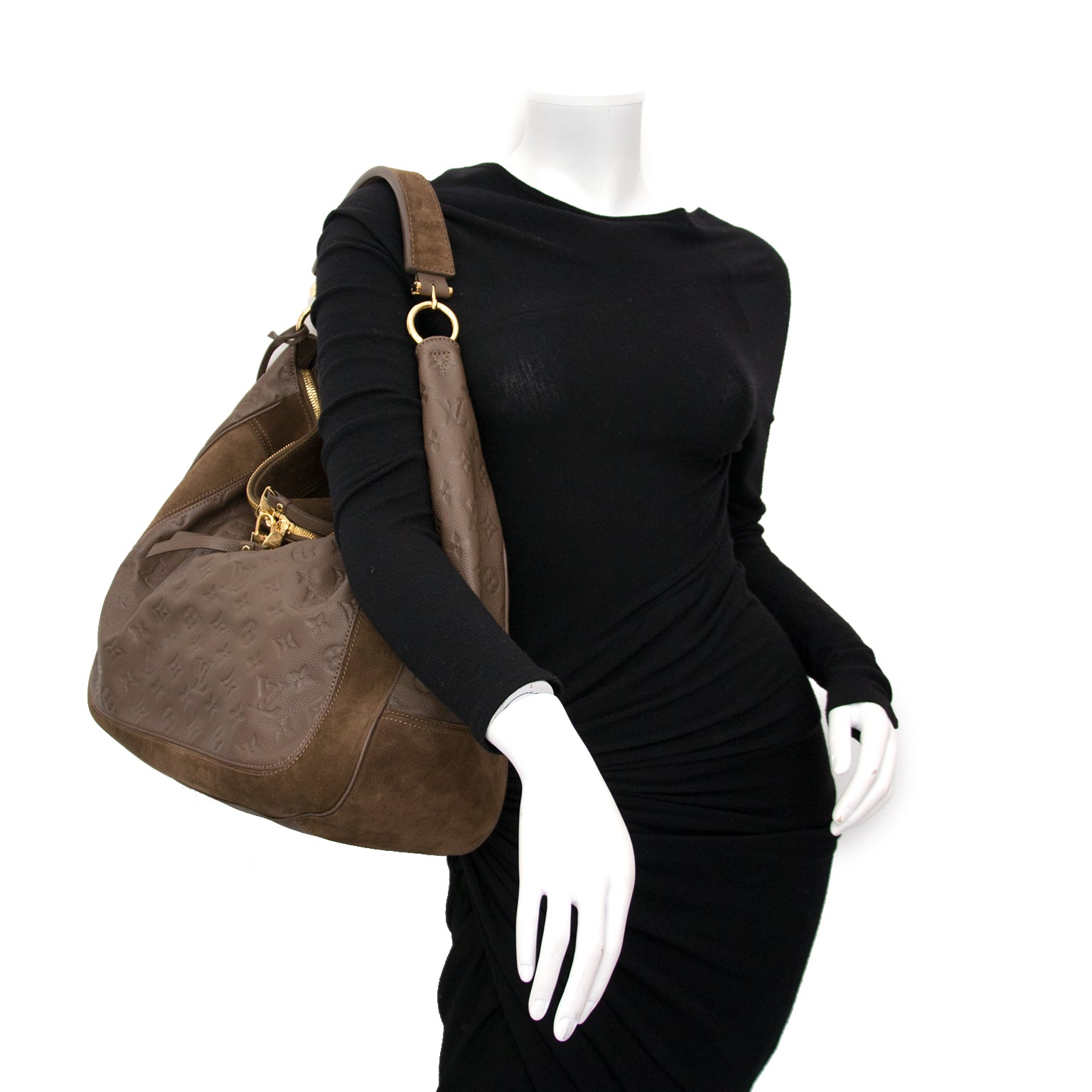 Shop safe and secure online Louis Vuitton Brown Audacieuse Empreinte GM Bag