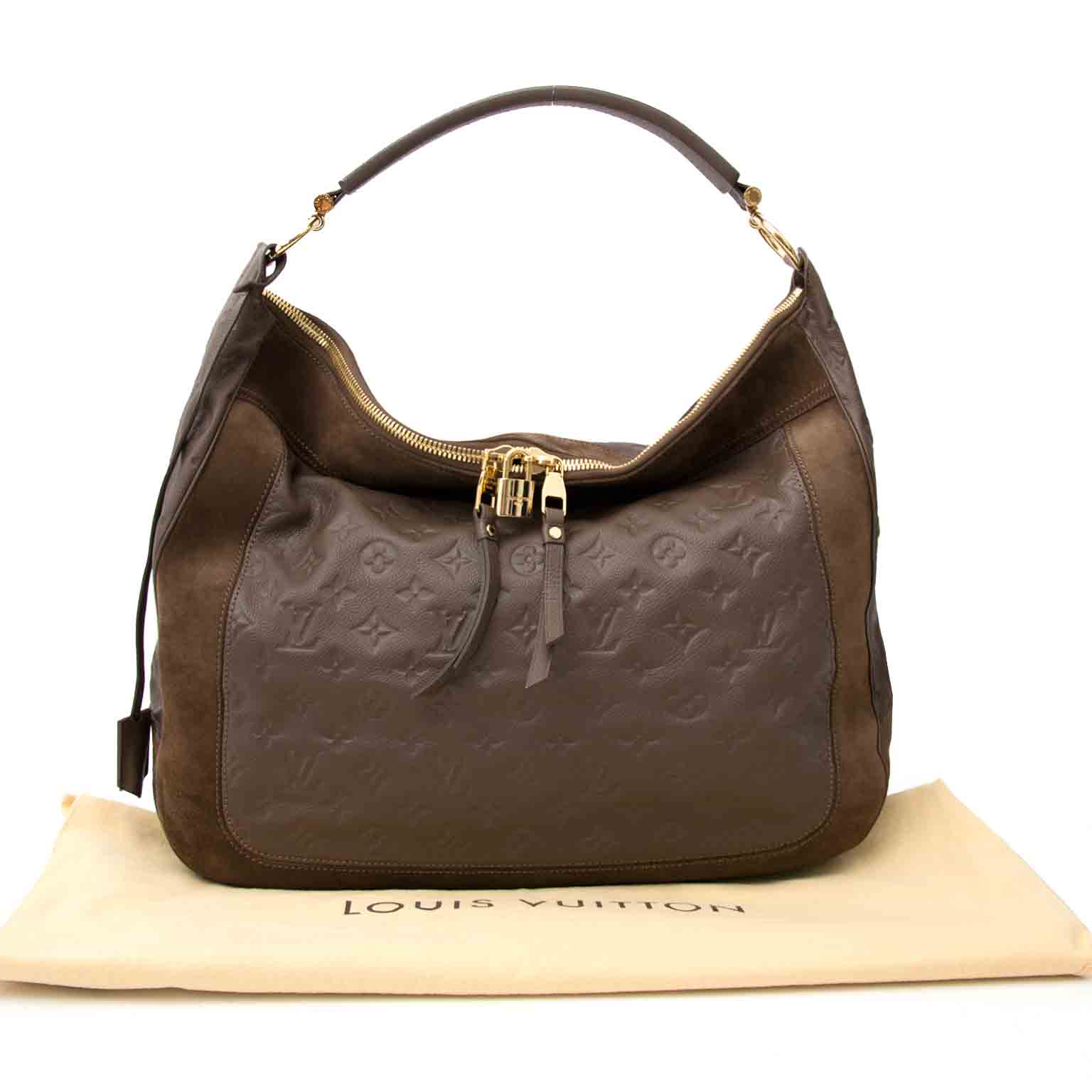 Acheter en ligne chez Labellov.com Louis Vuitton Brown Audacieuse Empreinte GM Bag