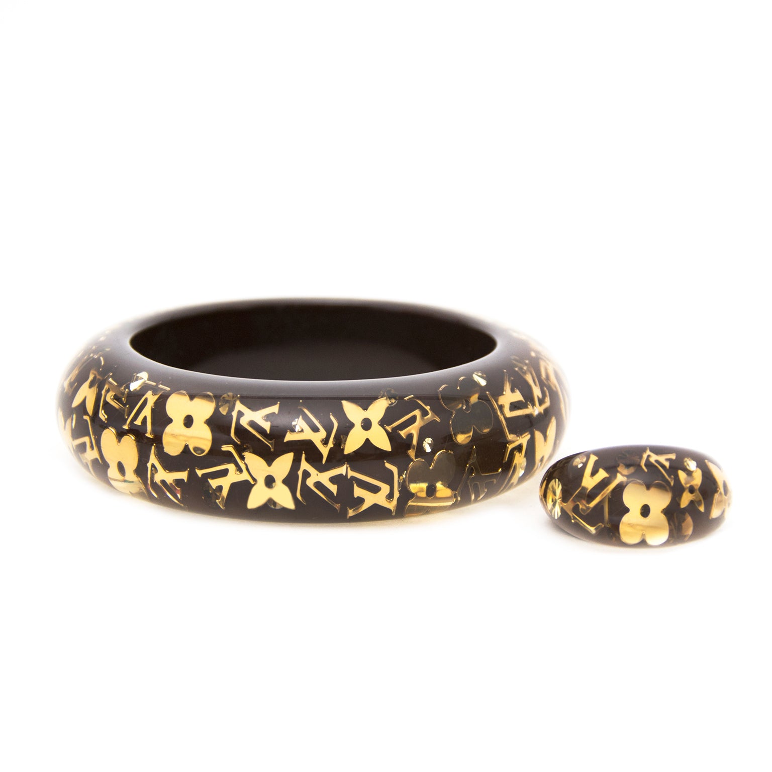 Achetez sans risque Louis Vuitton Inclusion Bangle Bracelet et anneau au meilleur prix chez Labellov Belgique à Anvers