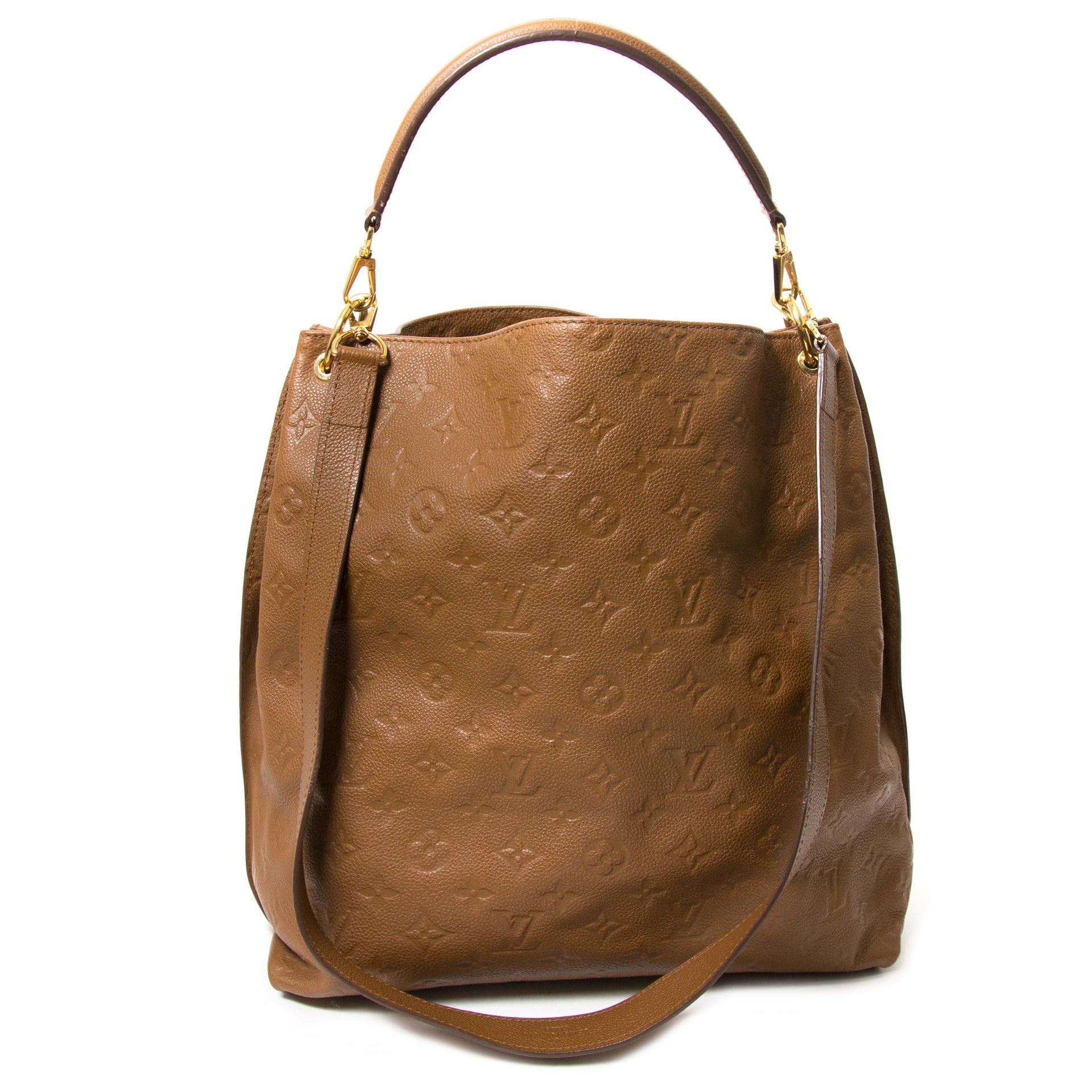 louis vuitton brown monogram empreinte metis bag now for sale at labellov vintage webshop belgium